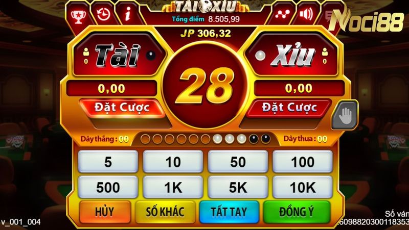 Game tài xỉu big small